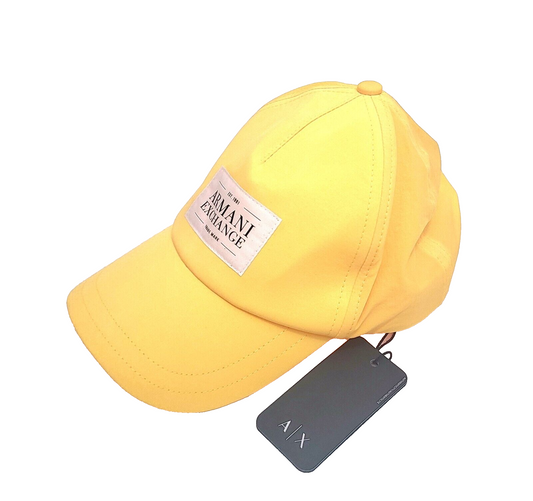 Armani Exchange Caps Hats COLOR YELLOW (ORIGINAL WITH TAGS)