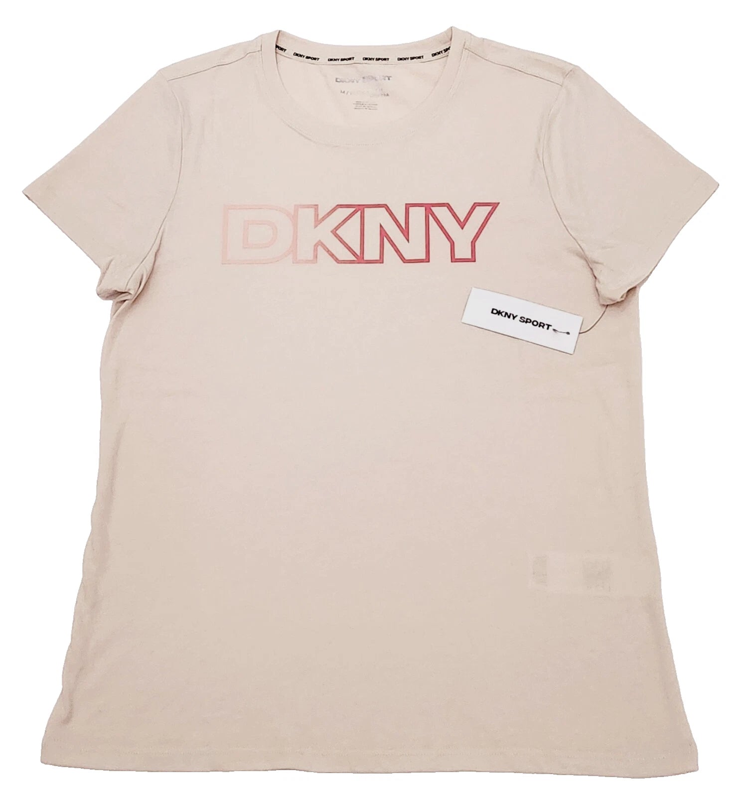 DKNY T-shirt Woman's Color Beige (NEW ORIGINAL WITH TAGS)