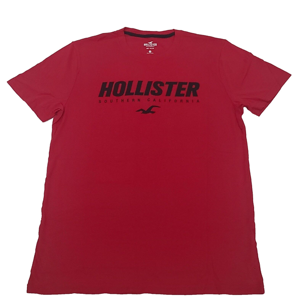 Camisetas Hollister Hombre COLOR ROJO Talla M (NUEVA ORIGINAL CON ETIQUETAS)