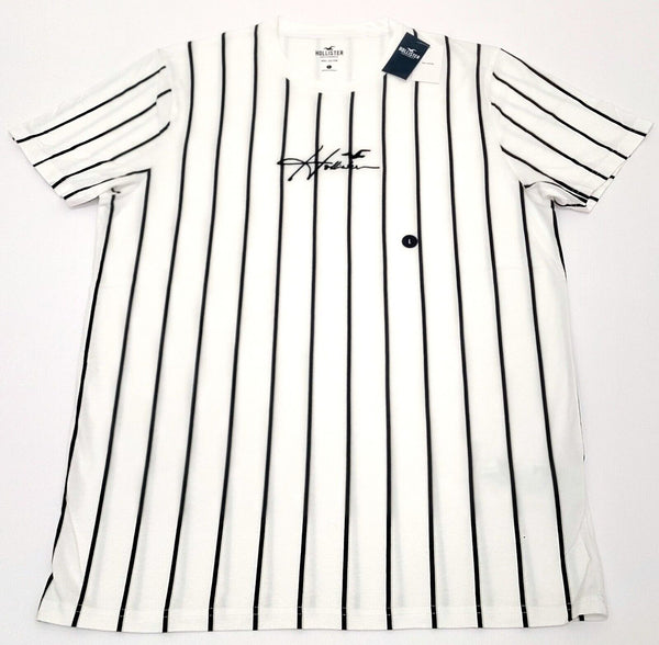 Camiseta Hollister Hombre COLOR BLANCO Talla L (NUEVA CON ETIQUETAS ORIGINALES)