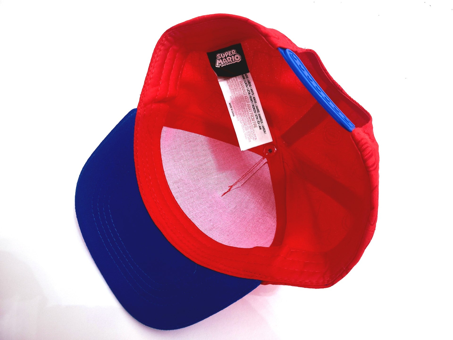 Super Mario Caps Hats Ages 2 - 4 (Nintendo Original with tags)