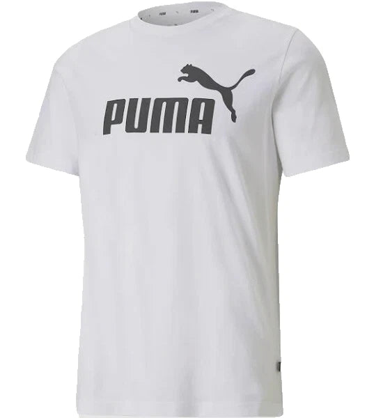 Camiseta Puma Essentials Hombre Talla XL BLANCO (ORIGINAL CON ETIQUETAS)