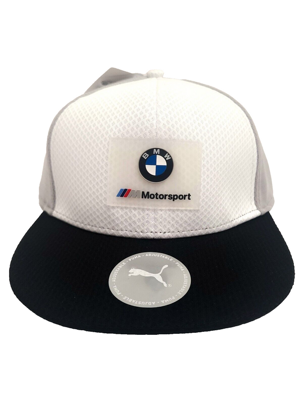 Puma Cap Hat Men's BMW Color White  (ORIGINAL WITH TAGS)