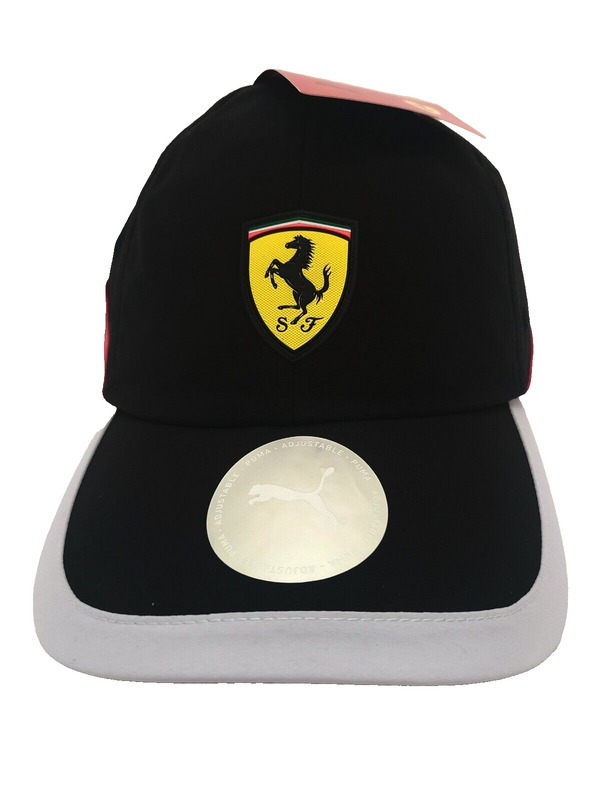 Puma Cap Hat Men's Ferrari Color Black Size Adult (ORIGINAL WITH TAGS)