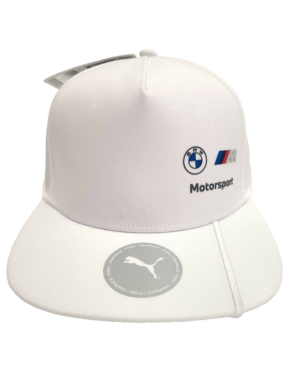 Puma Cap Hat BMW Color White (ORIGINAL WITH TAGS)