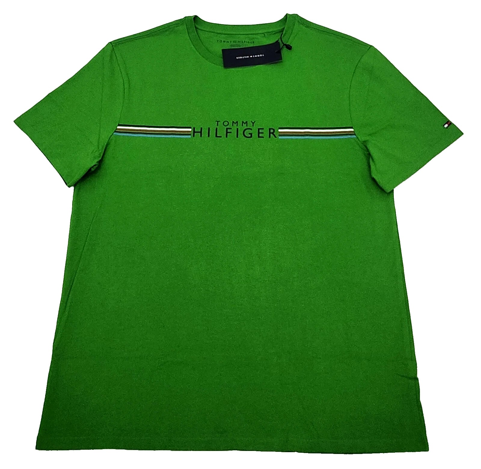 Tommy Hilfiger T-shirt Color Green Size L (ORIGINAL WITH TAGS)