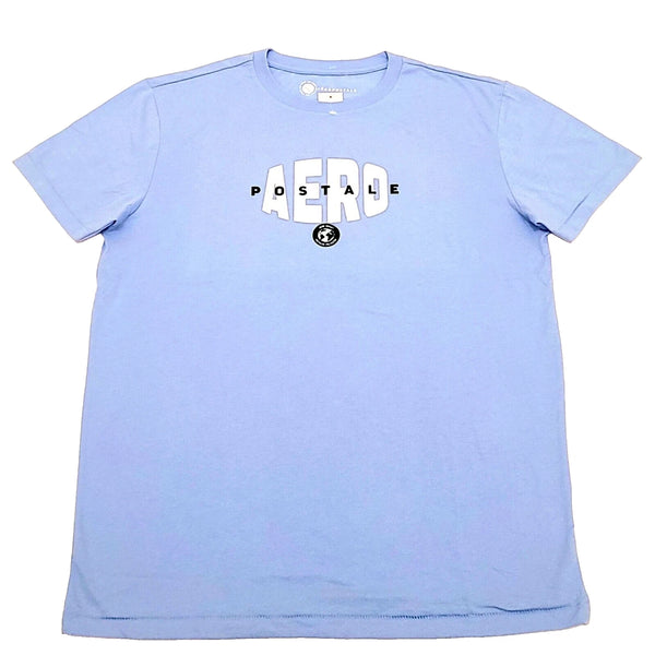 Camiseta Aeropostale Hombre COLOR AZUL CLARO Talla M ( NUEVA CON ETIQUETAS ORIGINALES )