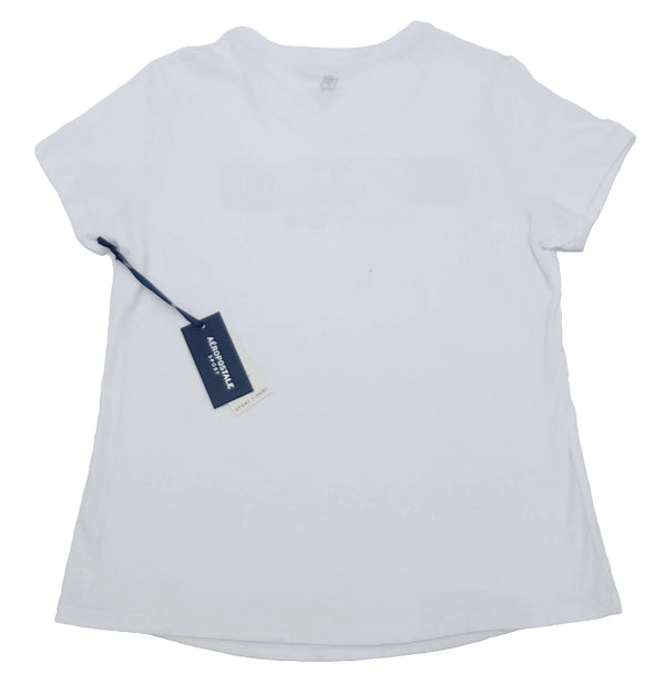 Aeropostale Woman's T-shirt Color White Size L ( NEW WITH ORIGINAL TAGS )