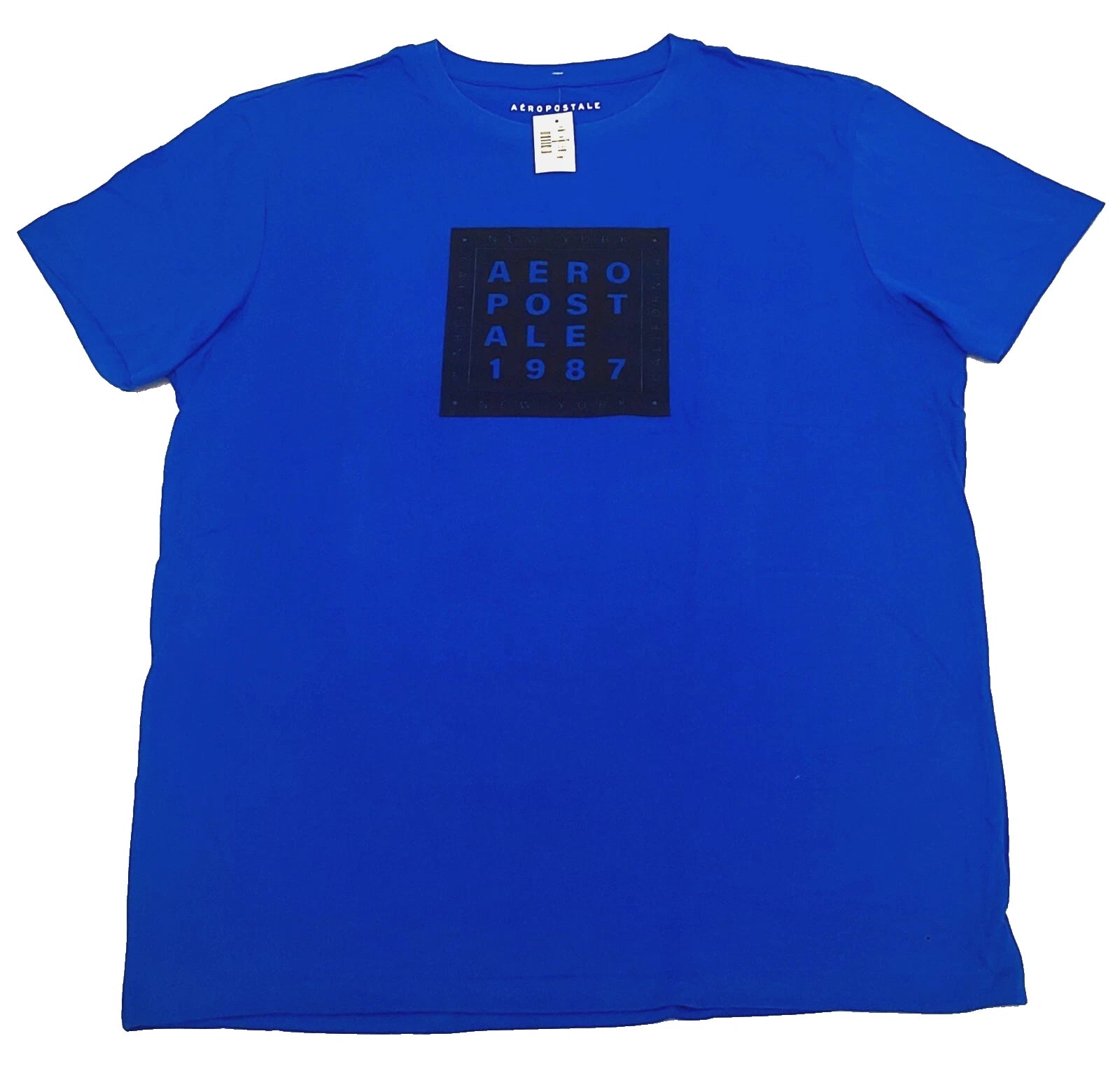 Aeropostale Men's T-shirt Color Blue Size L ( NEW WITH ORIGINAL TAGS )