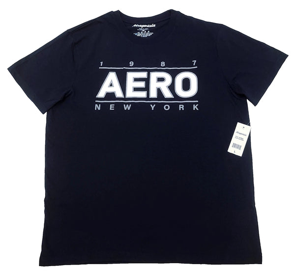 Aeropostale Men's T-shirt Color Blue Size L ( NEW WITH ORIGINAL TAGS )
