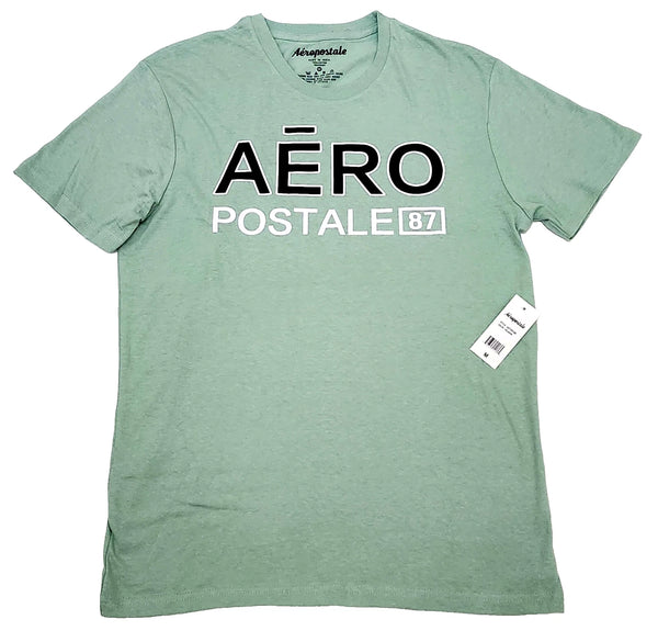 Aeropostale Men's T-shirt Color Green Size M ( NEW WITH ORIGINAL TAGS )