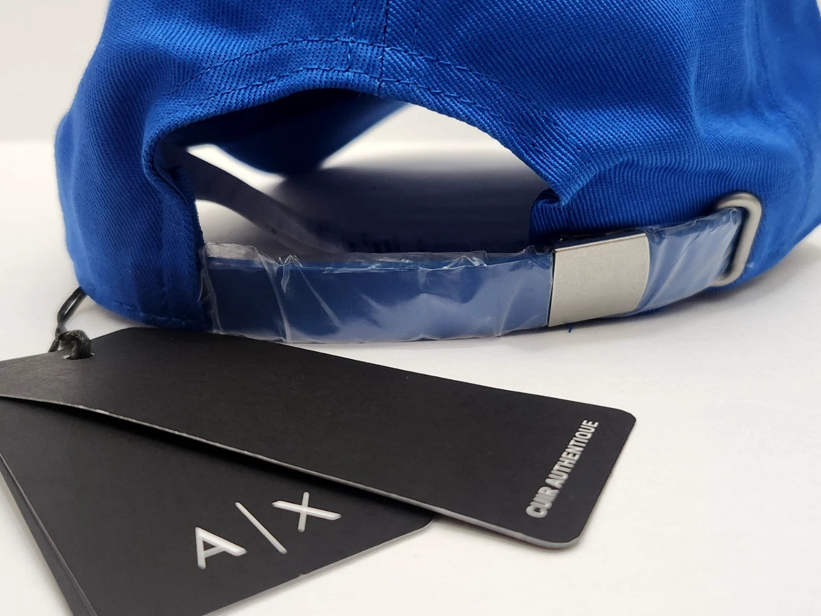 Armani Exchange Caps Hats Color Blue Size Adult (NEW WITH ORIGINAL TAGS)