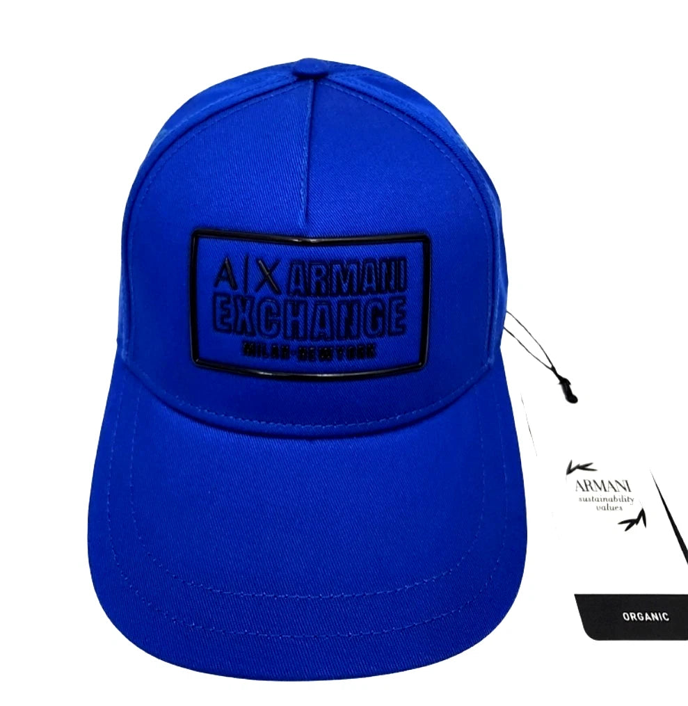 Armani Exchange Caps Hats Color Blue Size Adult (NEW WITH ORIGINAL TAGS)