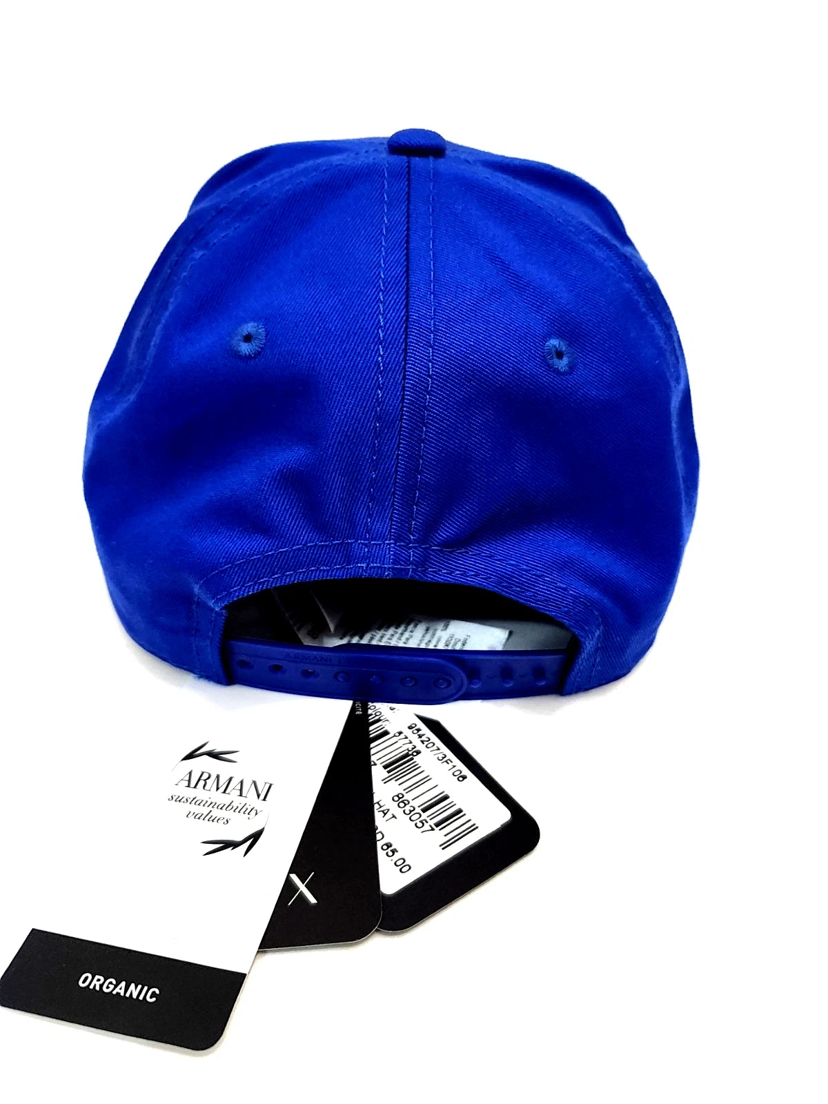 Armani Exchange Caps Hats Color Blue Size Adult (NEW WITH ORIGINAL TAGS)