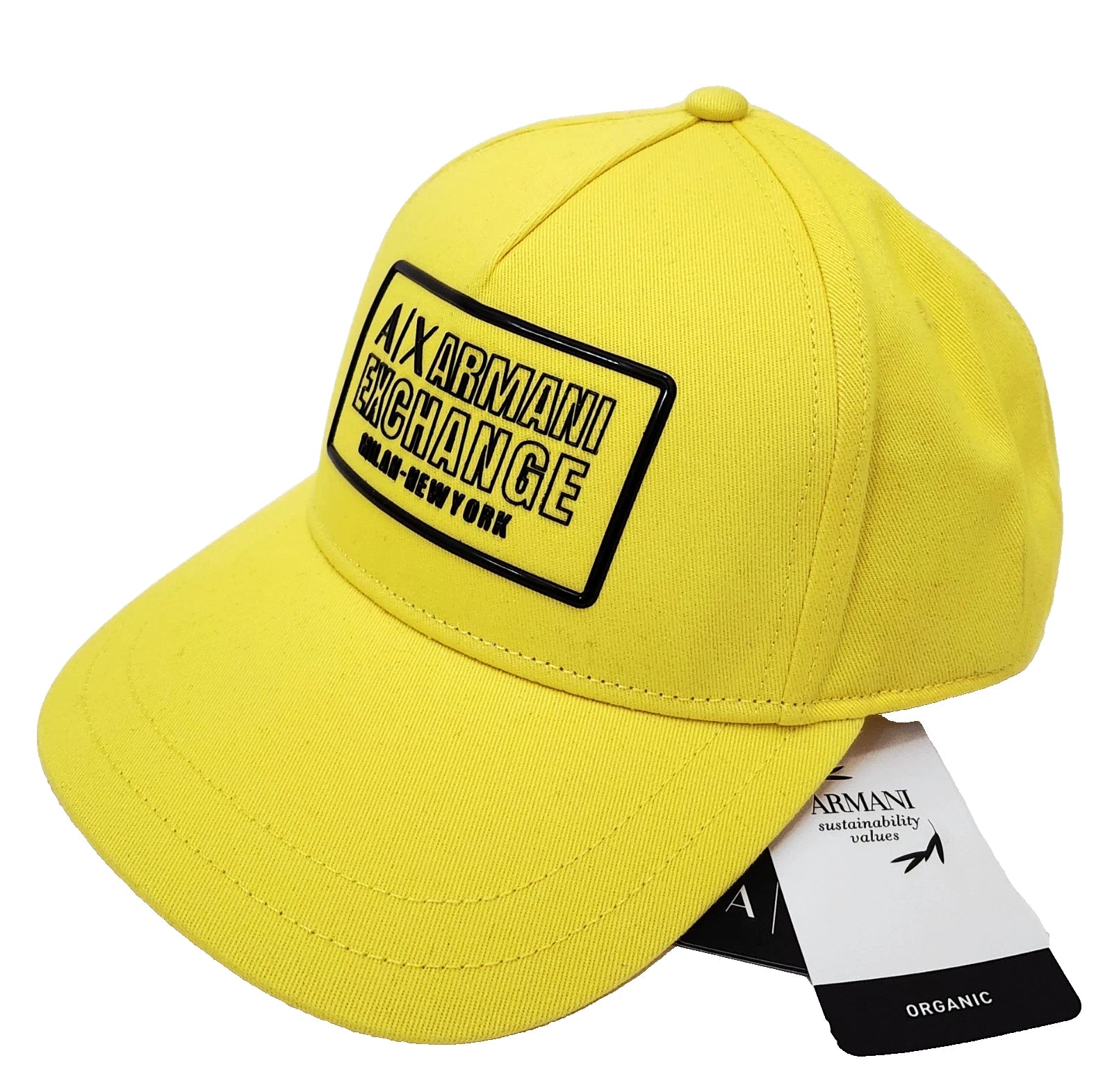 Armani Exchange Caps Hats Color Yellow (ORIGINAL WITH TAGS)