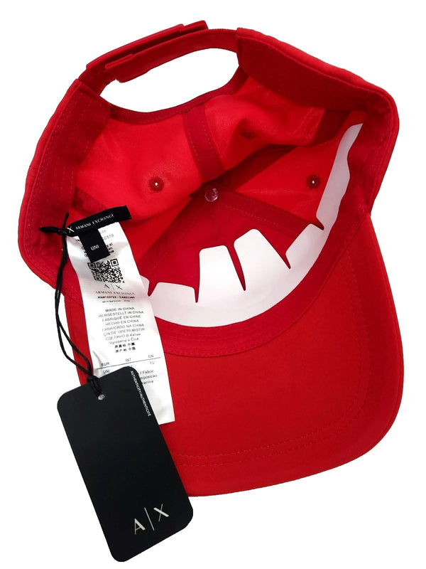 Armani Exchange Caps Hats Color Red Size Adult (NEW WITH ORIGINAL TAGS)
