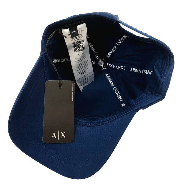 Armani Exchange Caps Hats Color Blue Emerald Size Adult (ORIGINAL WITH TAGS)