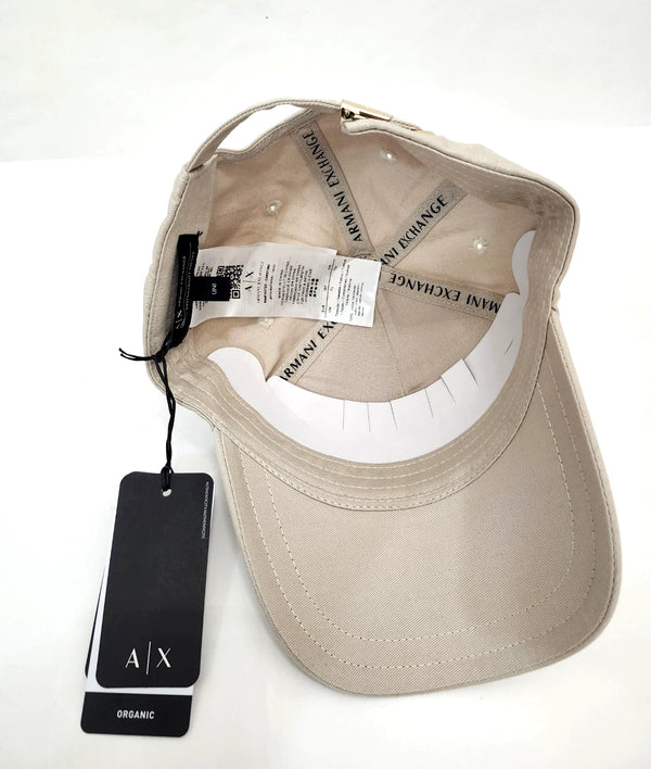 Armani Exchange Caps Hats Color Beige Size Adult (NEW WITH ORIGINAL TAGS)