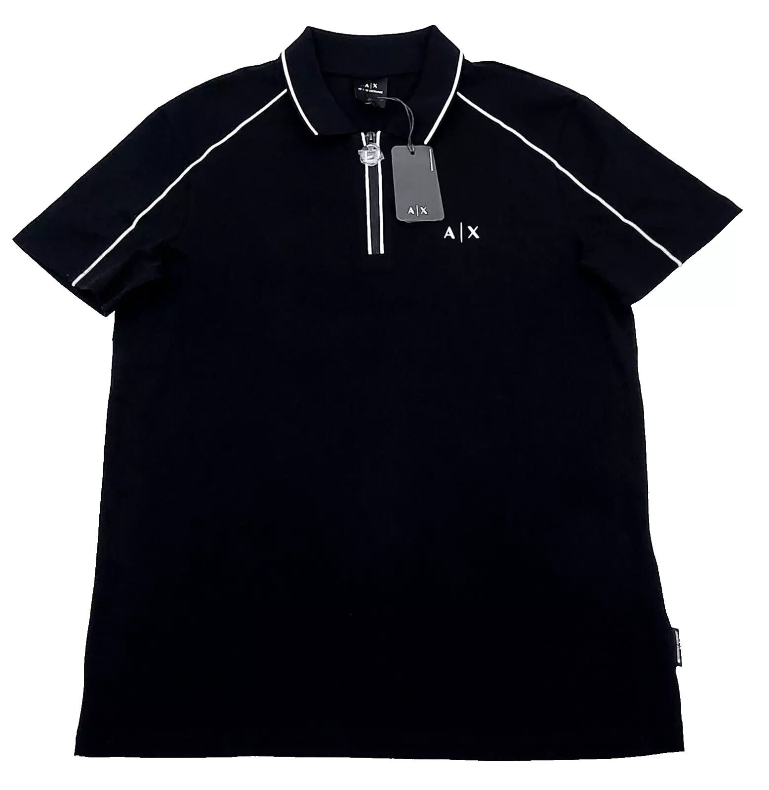 Armani Exchange Polo Color Black Size (NEW ORIGINAL WITH TAGS)
