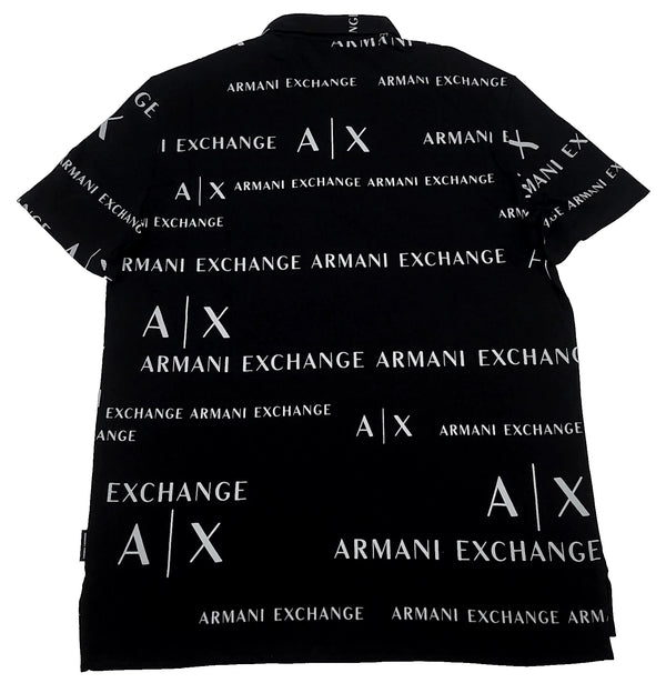Armani Exchange Polo Color Black  ( NEW ORIGINAL WITH TAGS)