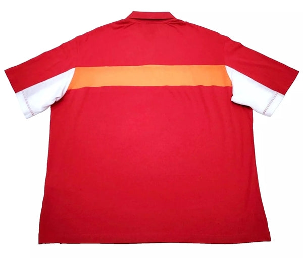 Armani Exchange Polo Color Red Orange and White (ORIGINAL WITH TAGS)