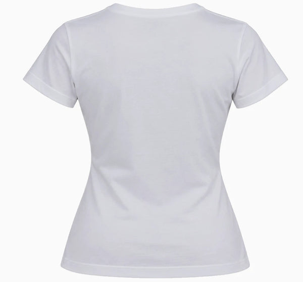Armani Woman's T-shirts Color White (NEW WITH ORIGINAL TAGS)