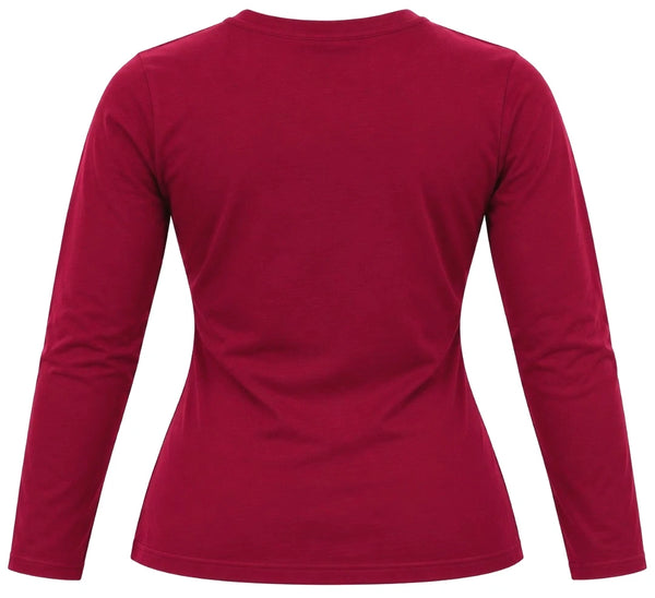Armani Exchange Shirt Women Long Sleeve Color Red Size S (Original with tags)