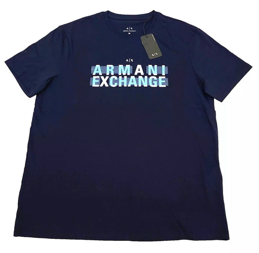 Armani Exchange T-shirt Men's Color Blue Size M (NEW ORIGINAL WITH TAGS)