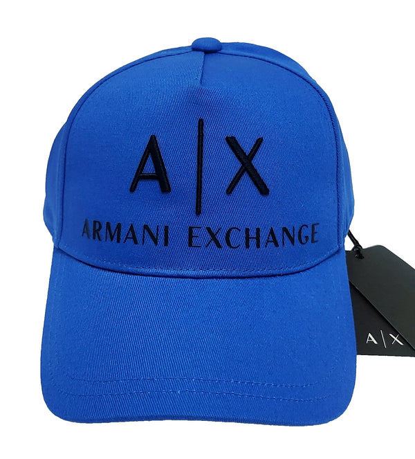 Armani Exchange Caps Hats Color Blue Size Adult (NEW WITH ORIGINAL TAGS)