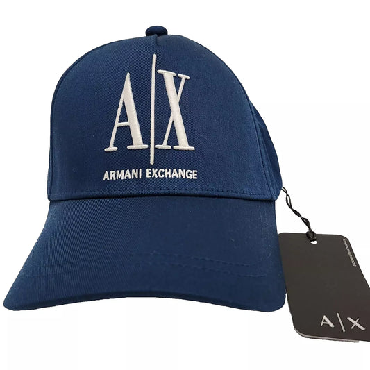 Armani Exchange Caps Hats Color Blue Emerald Size Adult (ORIGINAL WITH TAGS)