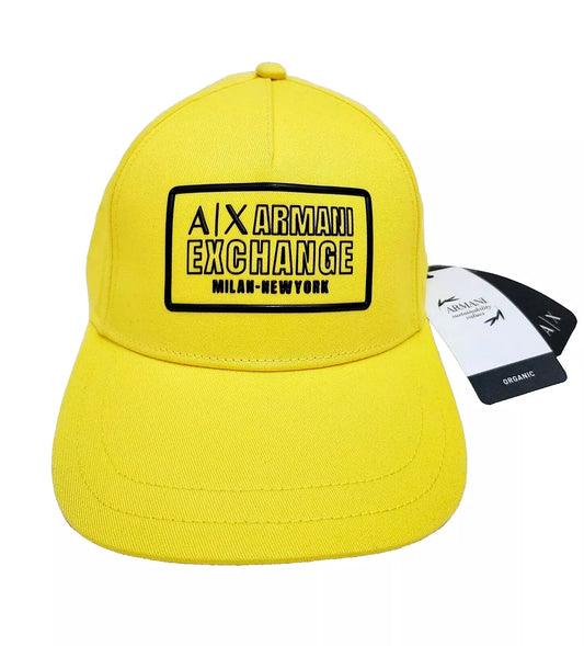 Armani Exchange Caps Hats Color Yellow (ORIGINAL WITH TAGS)