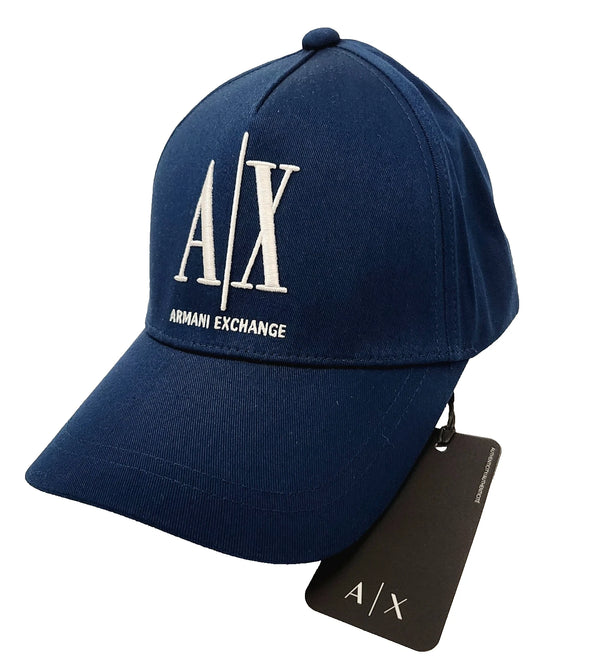 Armani Exchange Caps Hats Color Blue Emerald Size Adult (ORIGINAL WITH TAGS)