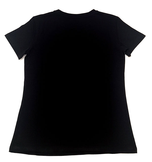Camiseta Armani Exchange COLOR NEGRO Y DORADO TALLA XS (ORIGINAL CON ETIQUETAS)