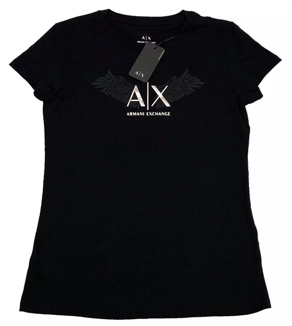 Armani Woman's T-shirts Color Black (NEW WITH ORIGINAL TAGS)