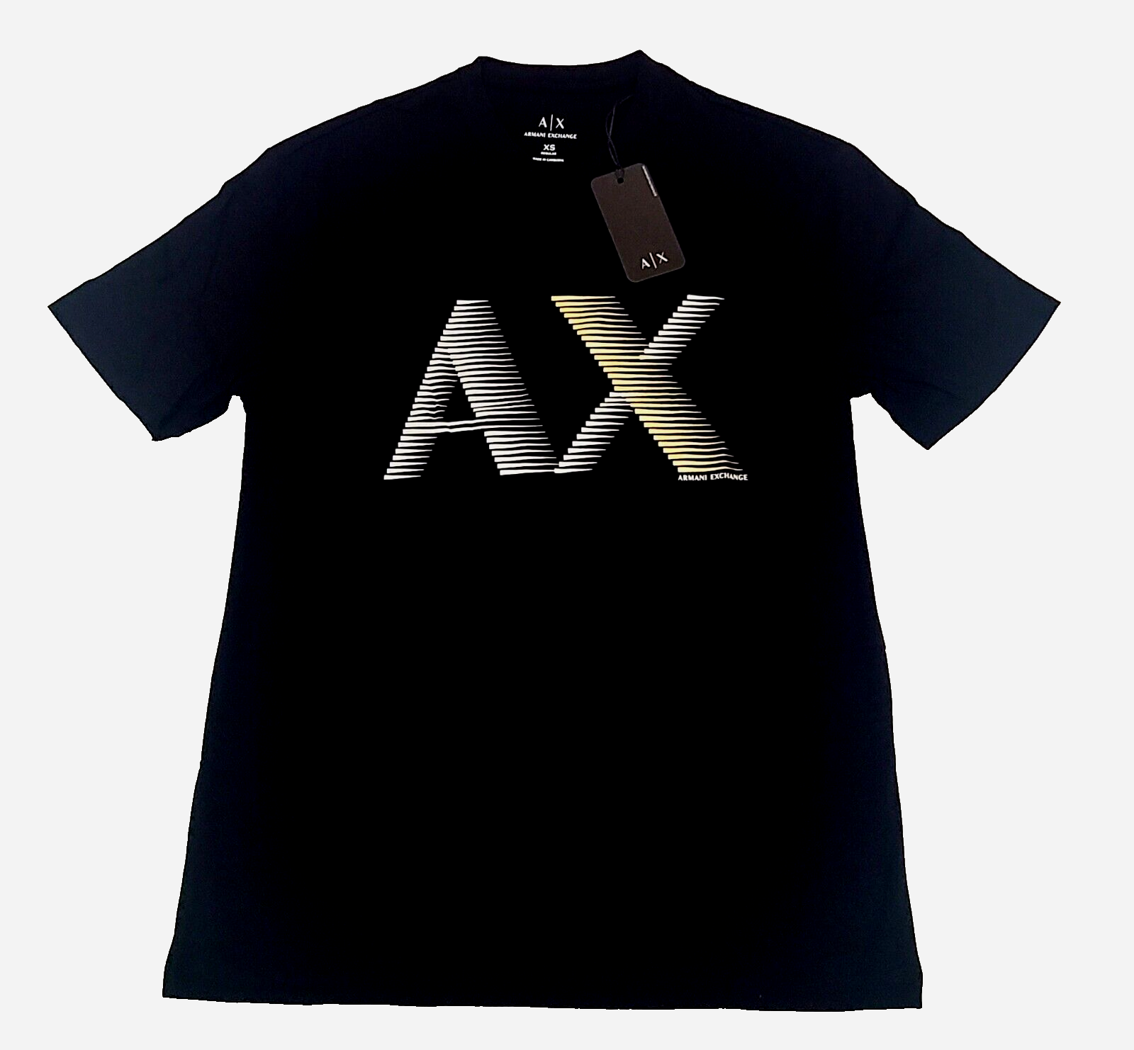 Armani Exchange T-shirt Color Black Size XS (ORIGINAL WITH TAGS)