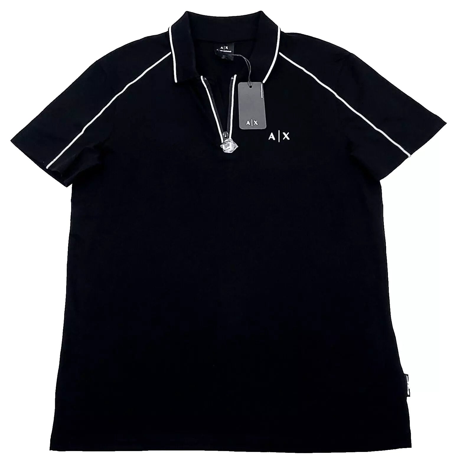 Armani Exchange Polo Color Black Size (NEW ORIGINAL WITH TAGS)