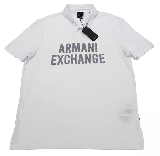 Armani Exchange Polo Color White Size M (ORIGINAL WITH TAGS)