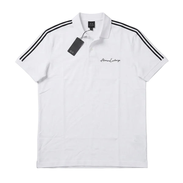 Armani Exchange Men's Polo Color White NEW WITH ORIGINAL TAGS