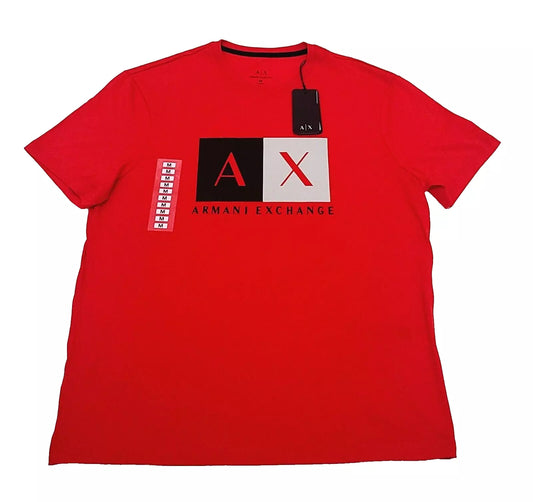 Armani Exchange T-shirt COLOR RED SIZE M (ORIGINAL WITH TAGS)