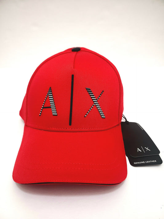 Armani Exchange Caps Hats COLOR RED (ORIGINAL WITH TAGS)