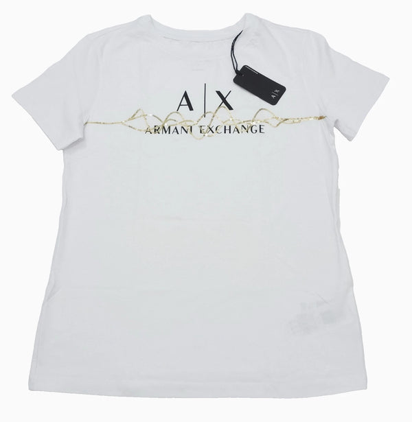 Armani Woman's T-shirts Color White (NEW WITH ORIGINAL TAGS)