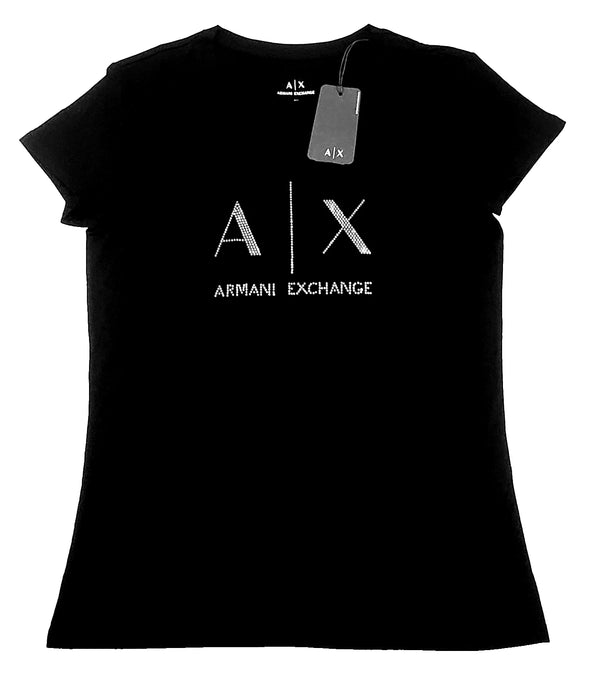 Armani Woman's T-shirts Color Black (NEW WITH ORIGINAL TAGS)