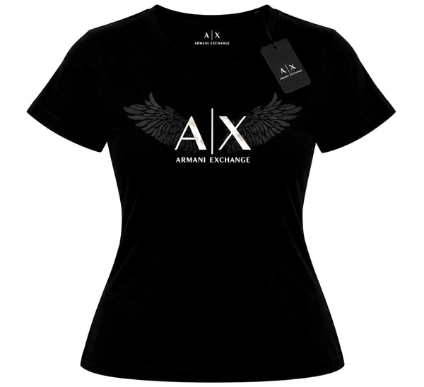 Armani Woman's T-shirts Color Black (NEW WITH ORIGINAL TAGS)