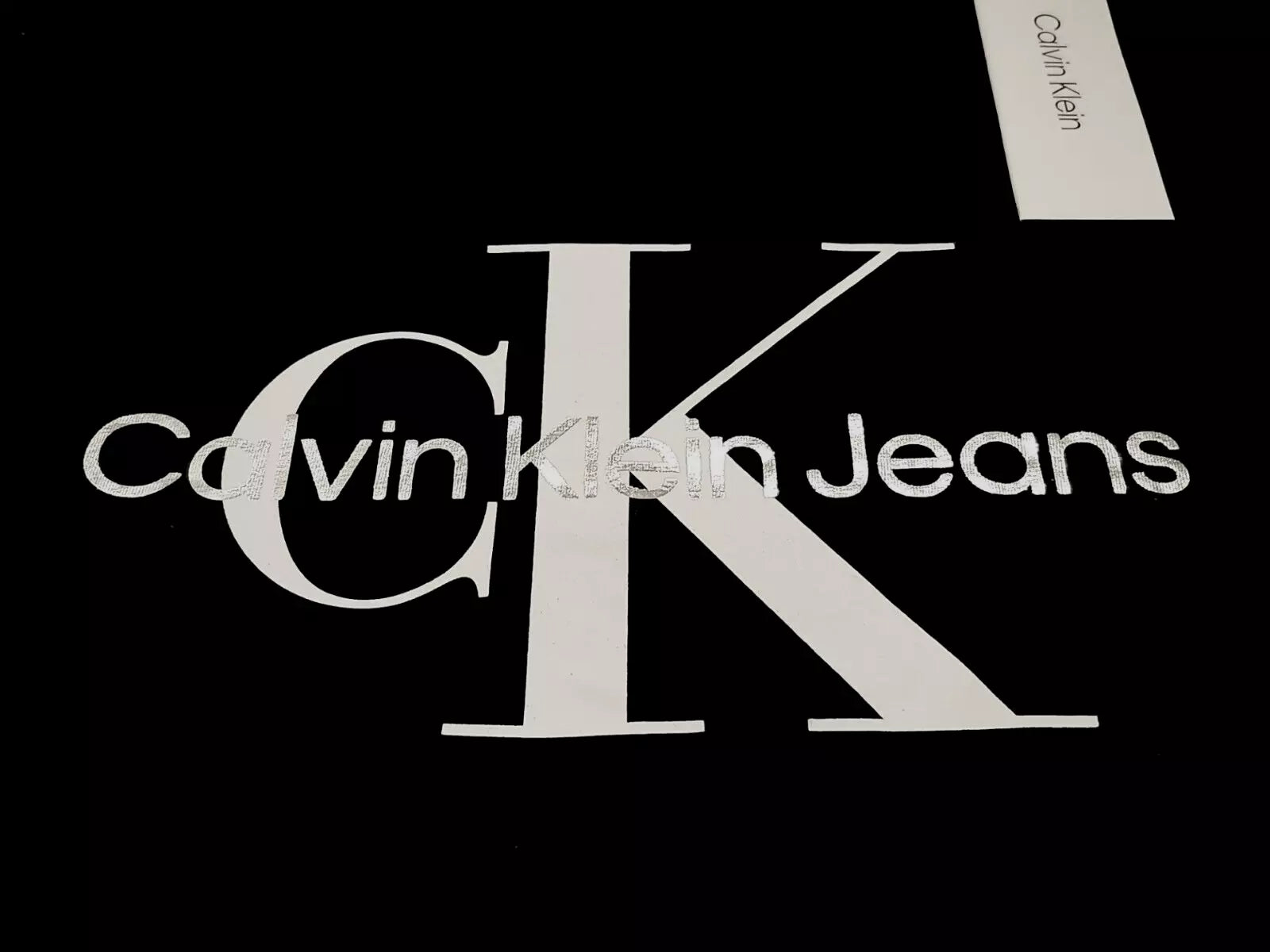 Calvin Klein T-shirt Men's Color Black and Grey Size L (NEW ORIGINAL WITH TAGS)