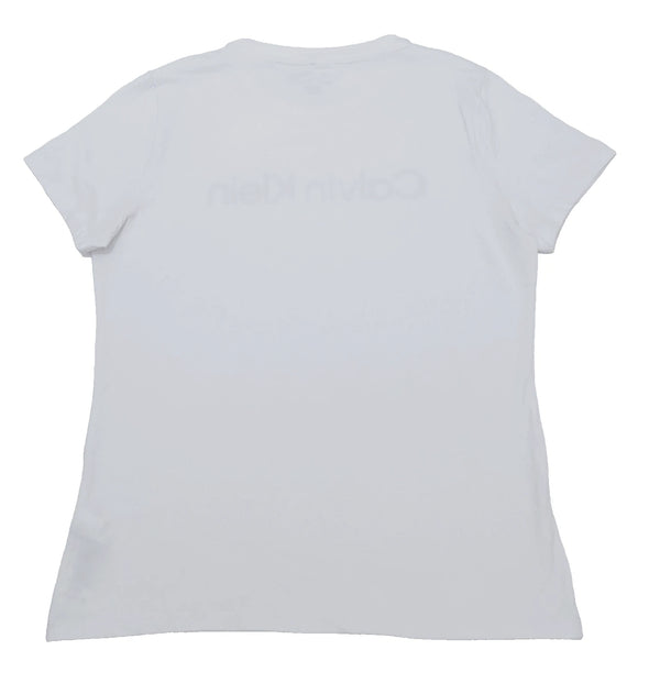 Calvin Klein T-shirt Woman's Color White (NEW ORIGINAL WITH TAGS)
