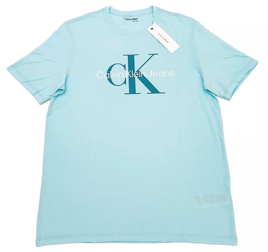 Calvin Klein T-shirt Men's Color Green Aquamarine Size M (NEW ORIGINAL WITH TAGS