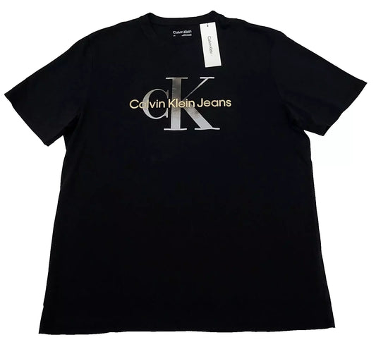 Calvin Klein T-shirt Men's Color Black and Gold L (NEW ORIGINAL WITH TAGS)