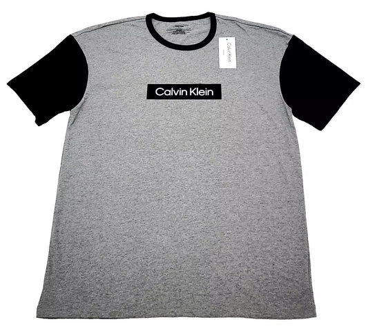 Calvin Klein T-shirt Men's Color Gray and Black Size M (NEW ORIGINAL WITH TAGS)