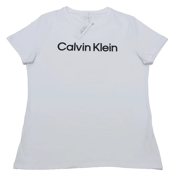 Calvin Klein T-shirt Woman's Color White (NEW ORIGINAL WITH TAGS)