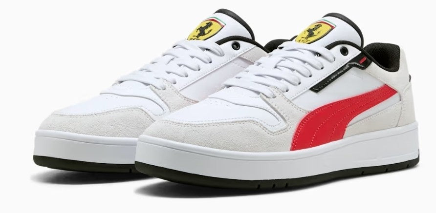 Puma Men's Sneakers Ferrari RBD Game Low Color White Size 8.5 (NEW IN BOX)